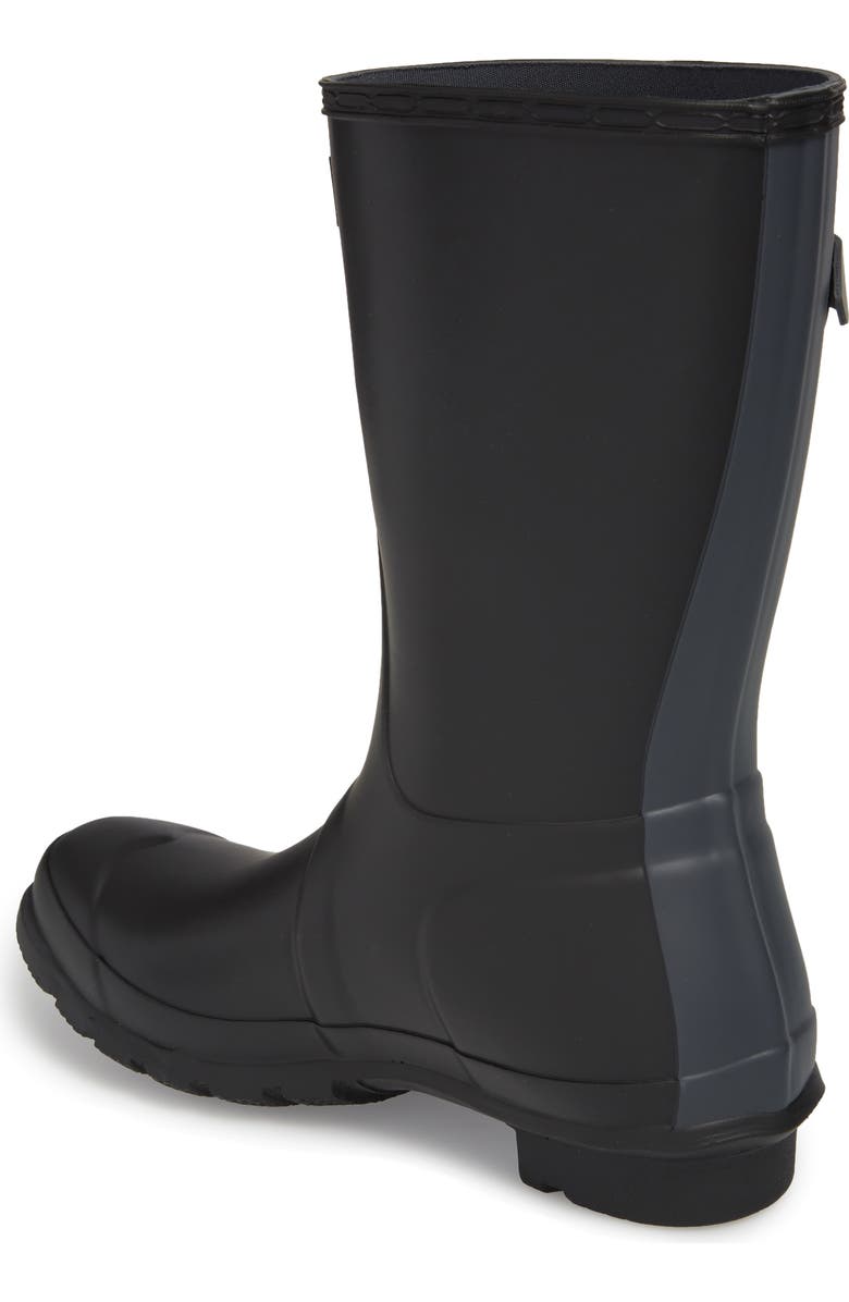 Hunter Original Short Waterproof Rain Boot, Alternate, color,