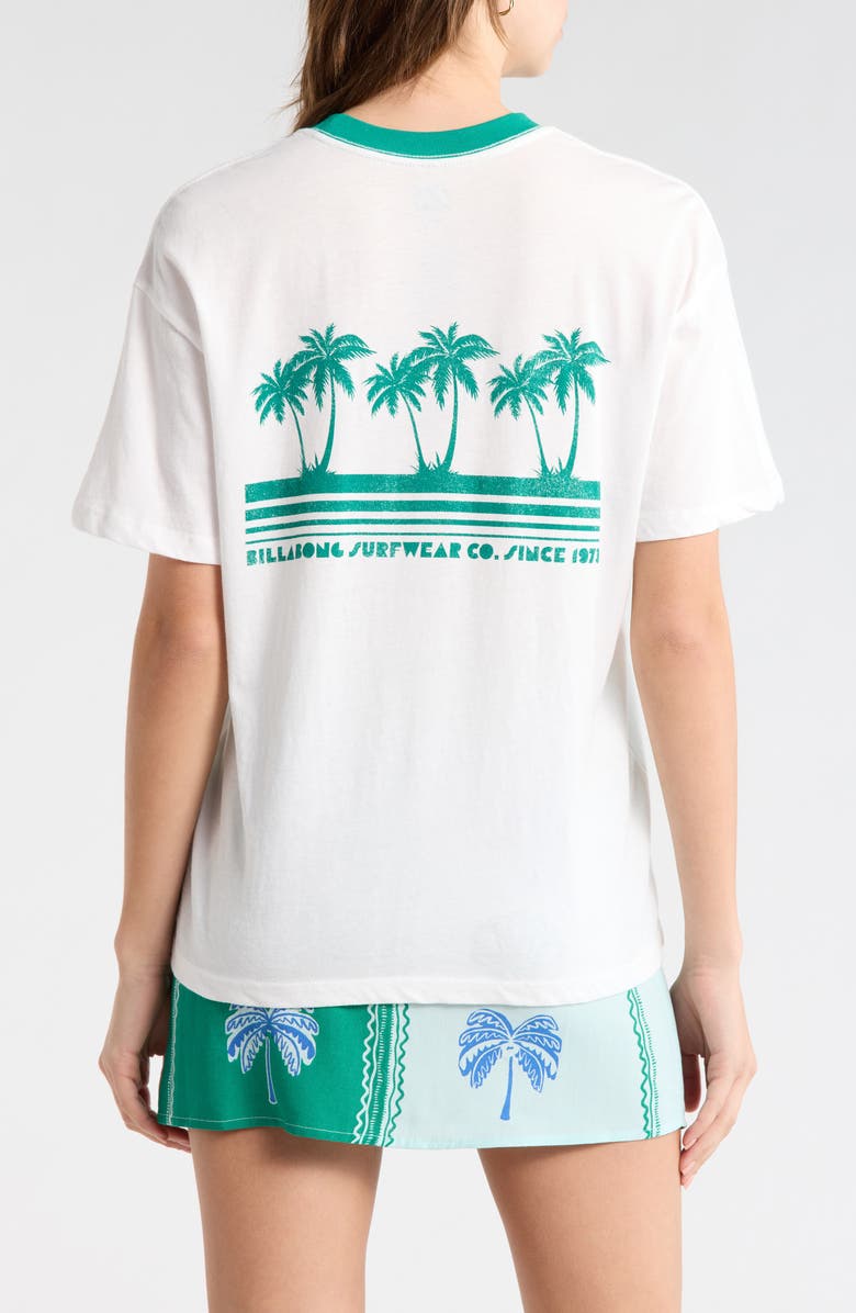 Billabong My Beach Club Graphic Ringer T-Shirt, Alternate, color, Salt Crystal