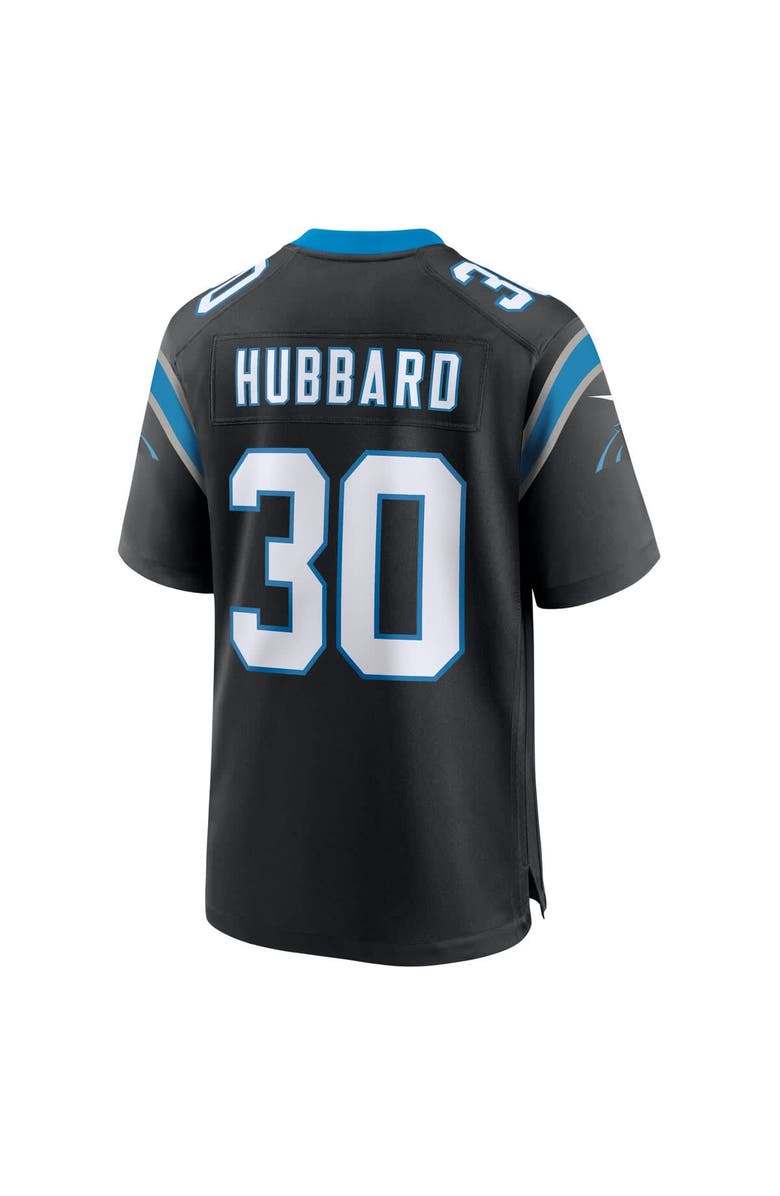 Nike Men's Nike Chuba Hubbard Black Carolina Panthers Team Game Jersey, Alternate, color, Black