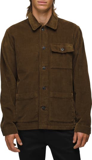 Proclub Men's Heavyweight Corduroy Chore Jacket & Carpenter