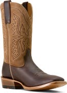 Ariat Preston Wide Square Toe Cowboy Boot