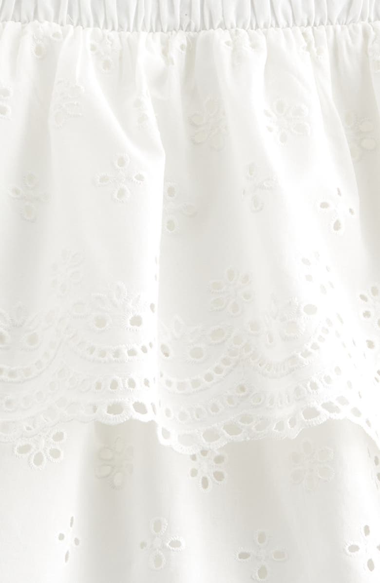 Nordstrom Kids' Eyelet Tiered Skort, Alternate, color, 