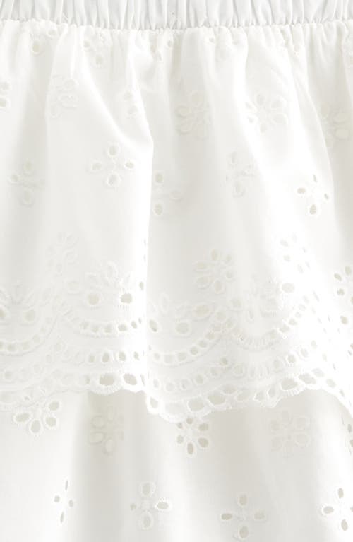 Nordstrom Kids' Eyelet Tiered Skort