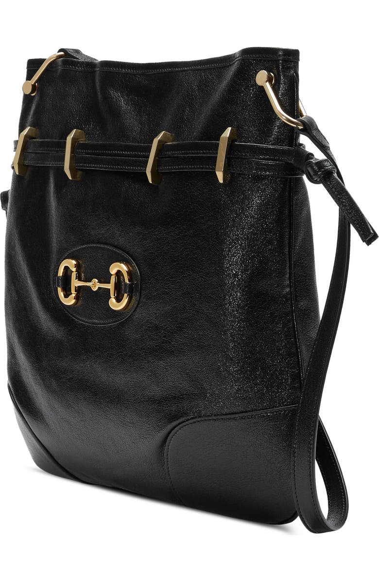 Gucci Large 1955 Horsebit Leather Messenger Bag, Alternate, color,