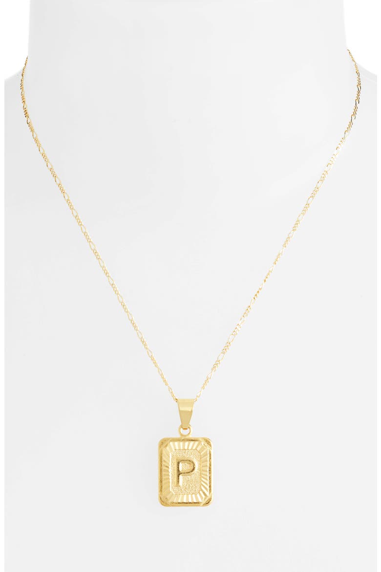 Initial Pendant Necklace, Alternate, color, GOLD-P