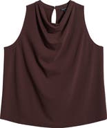 Universal Standard Cowl Neck Crepe Tank