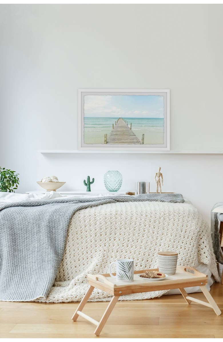 MARMONT HILL Bright Ocean's View Wall Art, Alternate, color,