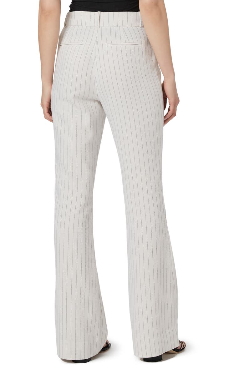 PAIGE Hampshire Pinstripe Pants, Alternate, color, Travertine Multi