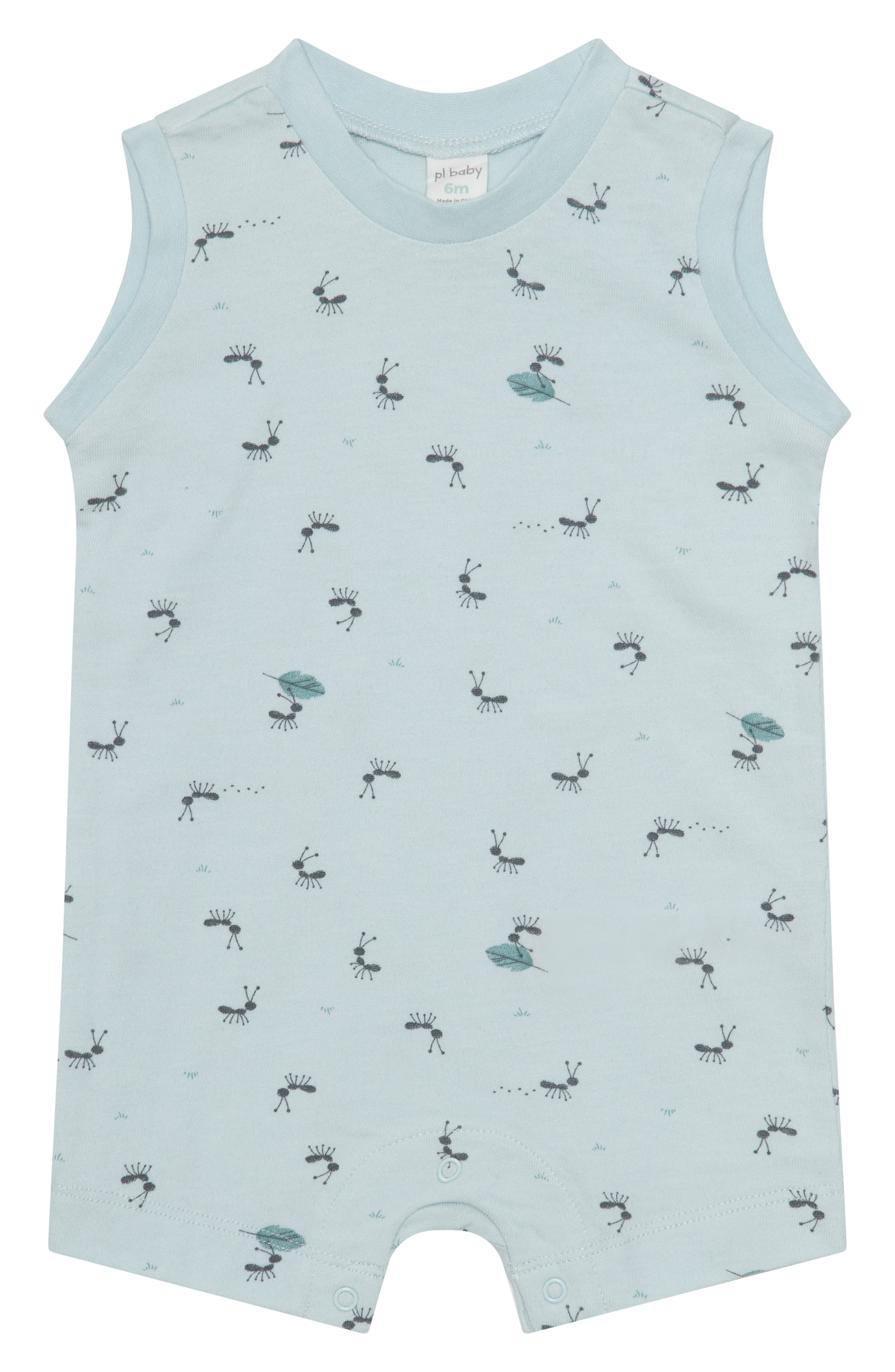 PL Baby by Petit Lem Romper & Bucket Hat Set (Men) | Nordstromrack