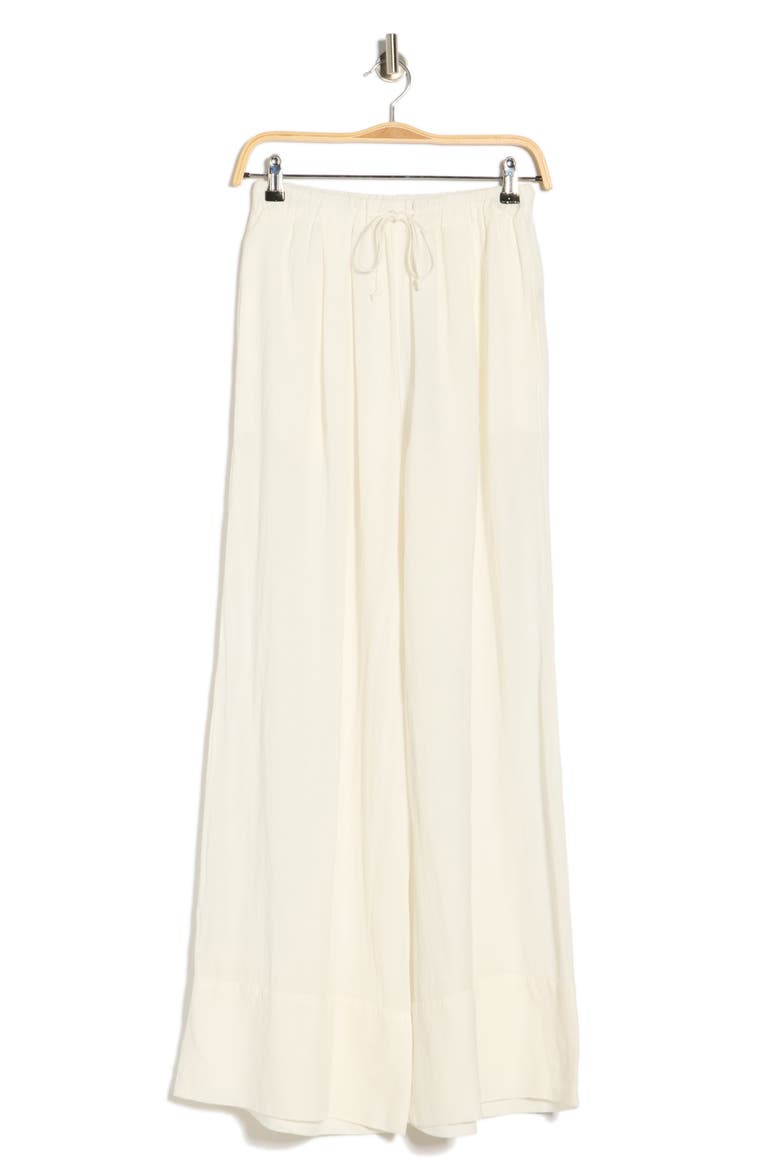 Hilo Wide Leg Pants, Alternate, color, BONE