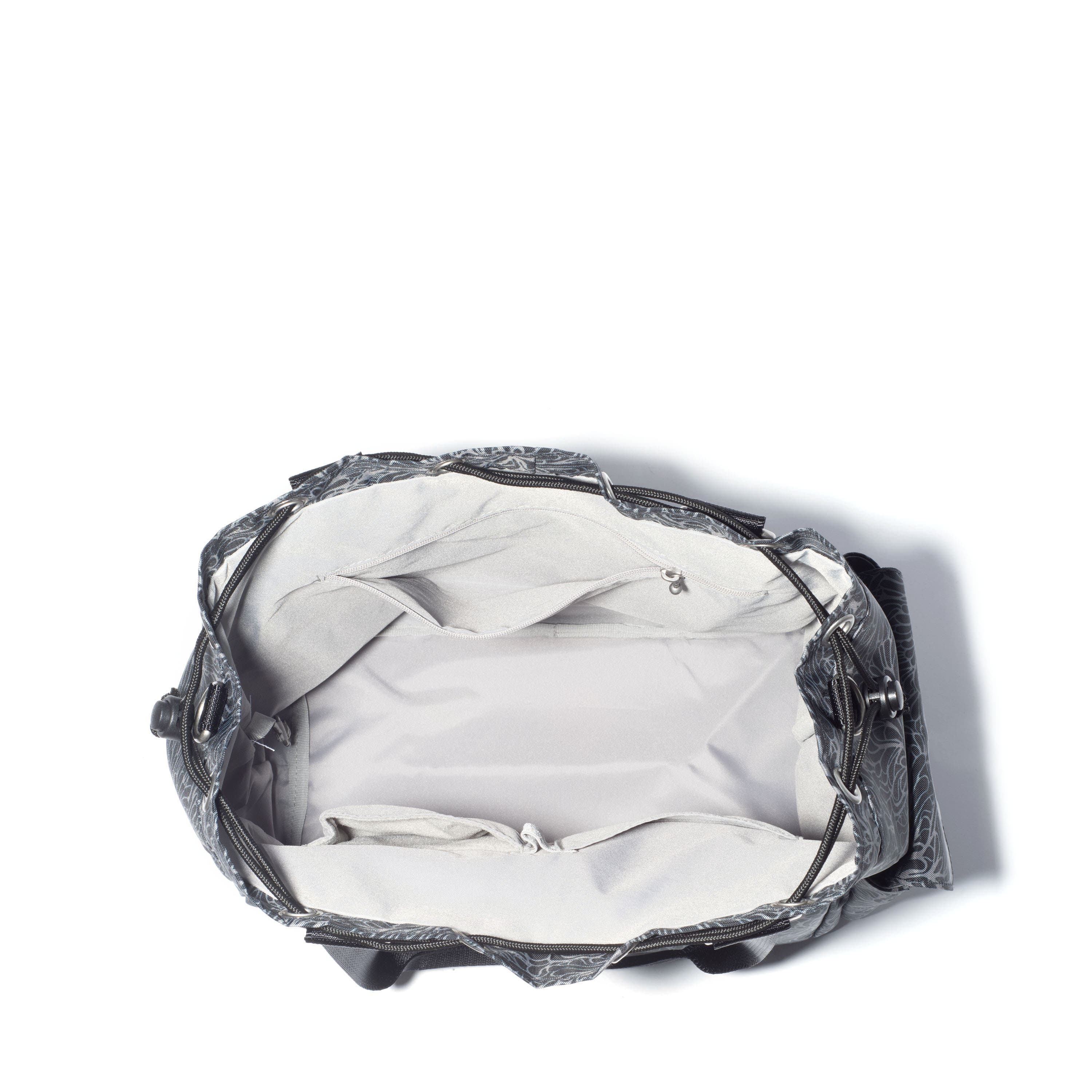 BAGGALLINI Modern Everywhere Drawstring Crossbody Bucket Bag, Alternate, color, Midnight Blossom Print