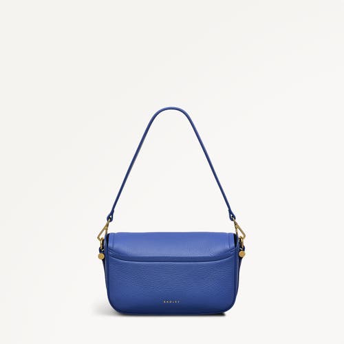 Radley Bathurst Mews Small Flapover Crossbody Bag In Yves Blue