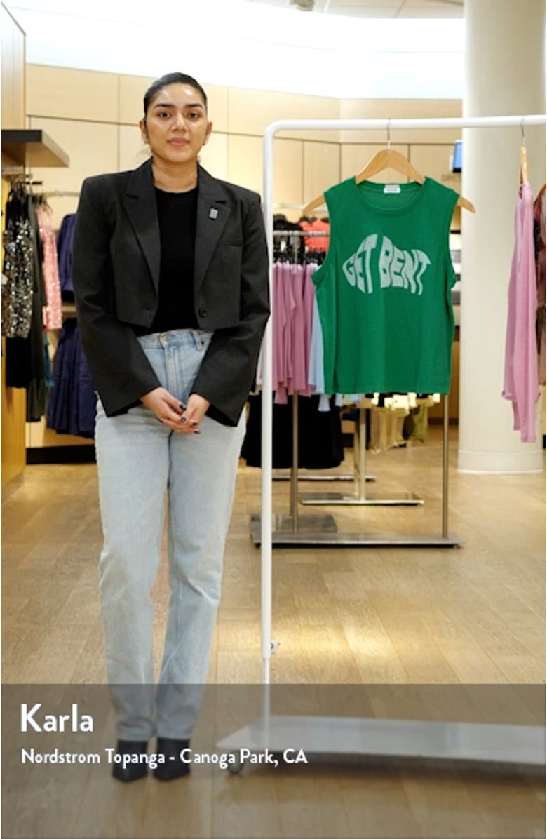 The Strong & Silent Type Graphic Muscle T-Shirt, sales video thumbnail