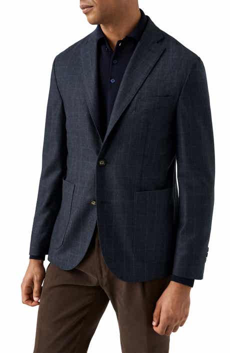 Eton Check Wool Soft Sport Coat