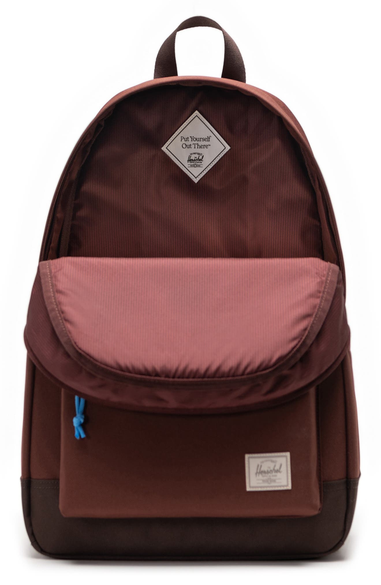 Herschel Supply Co. Heritage Backpack, Alternate, color, Bitter Chocolate/ Dark Roast