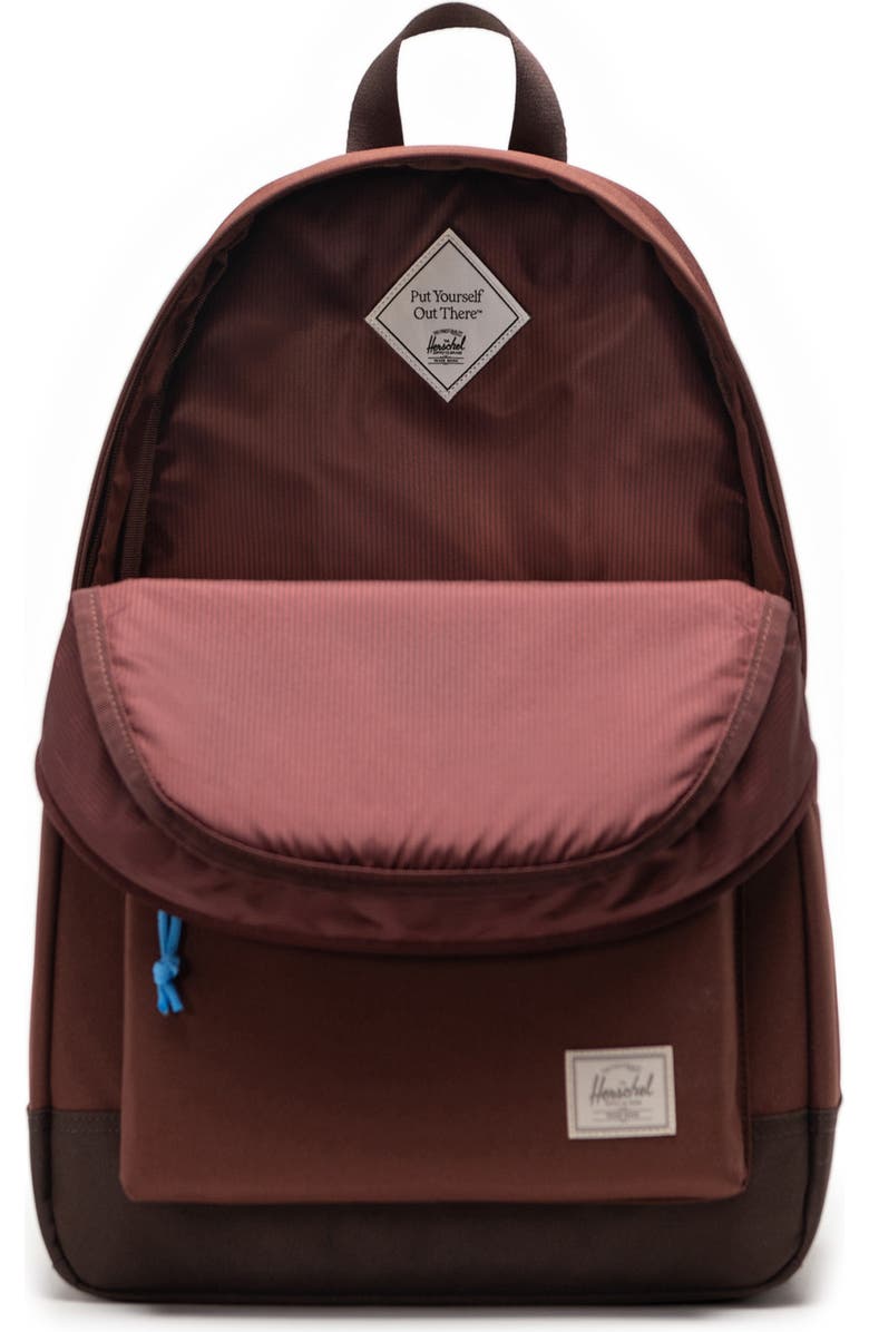 Herschel Supply Co. Heritage Backpack, Alternate, color, Bitter Chocolate/ Dark Roast