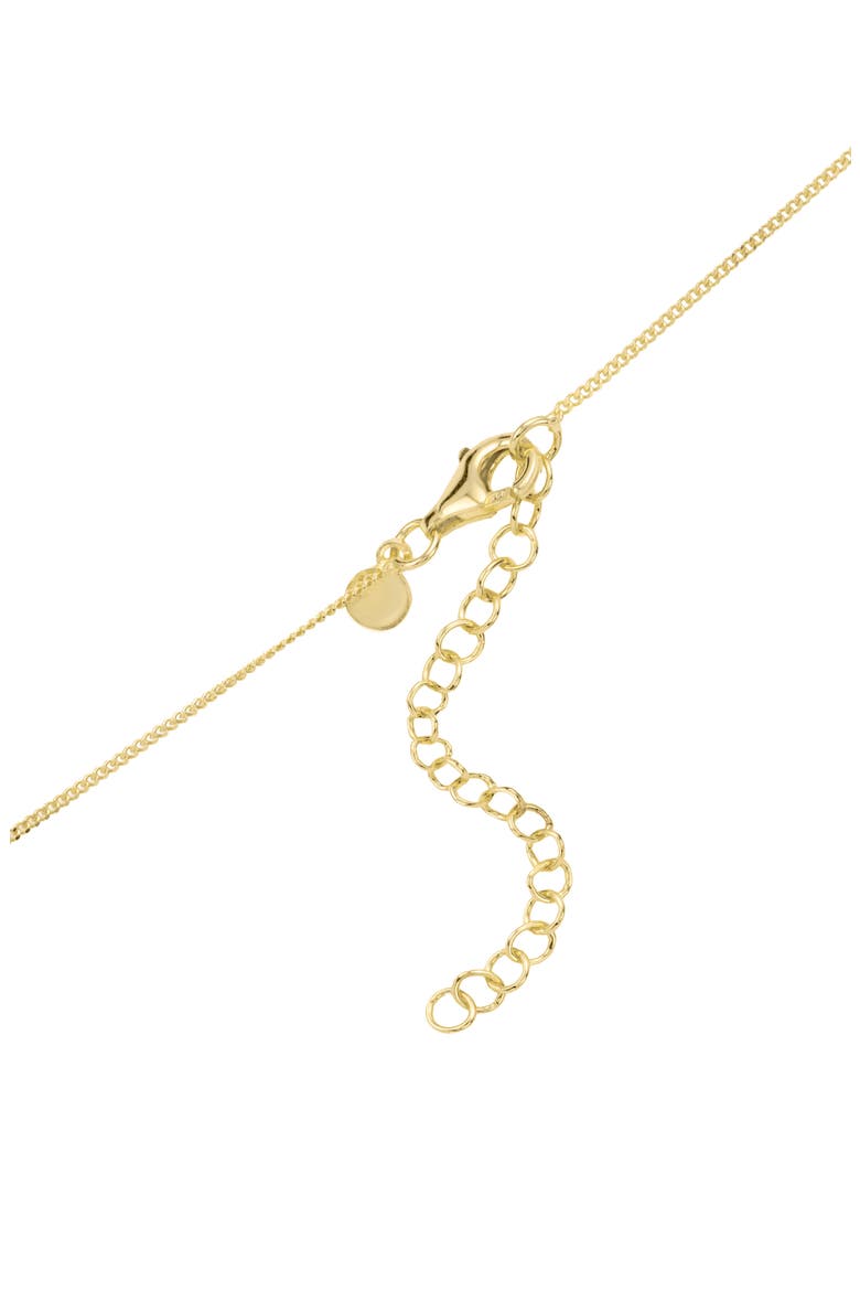 Dolce Sole Spiral Cubic Zirconia Pendant Necklace, Alternate, color, GOLD