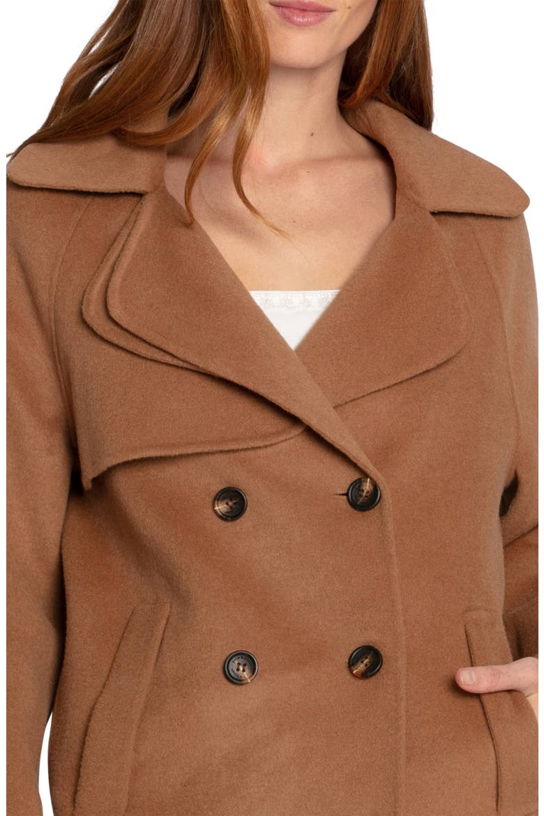 Wanna Be Loved Wool Blend Coat, Alternate, color, CAMEL