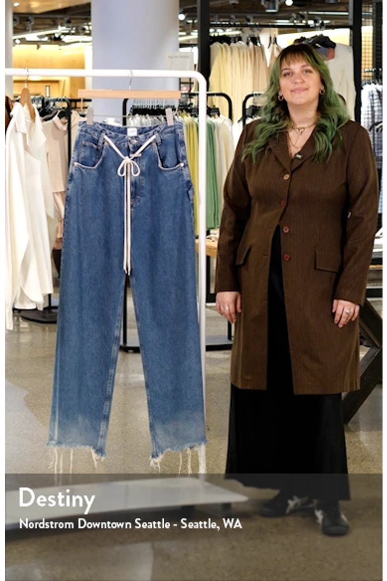 Morus Belted Wide Leg Jeans video
