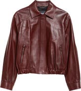 Versace Blouson Buffalo Leather Jacket