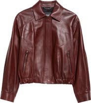 Versace Blouson Buffalo Leather Jacket