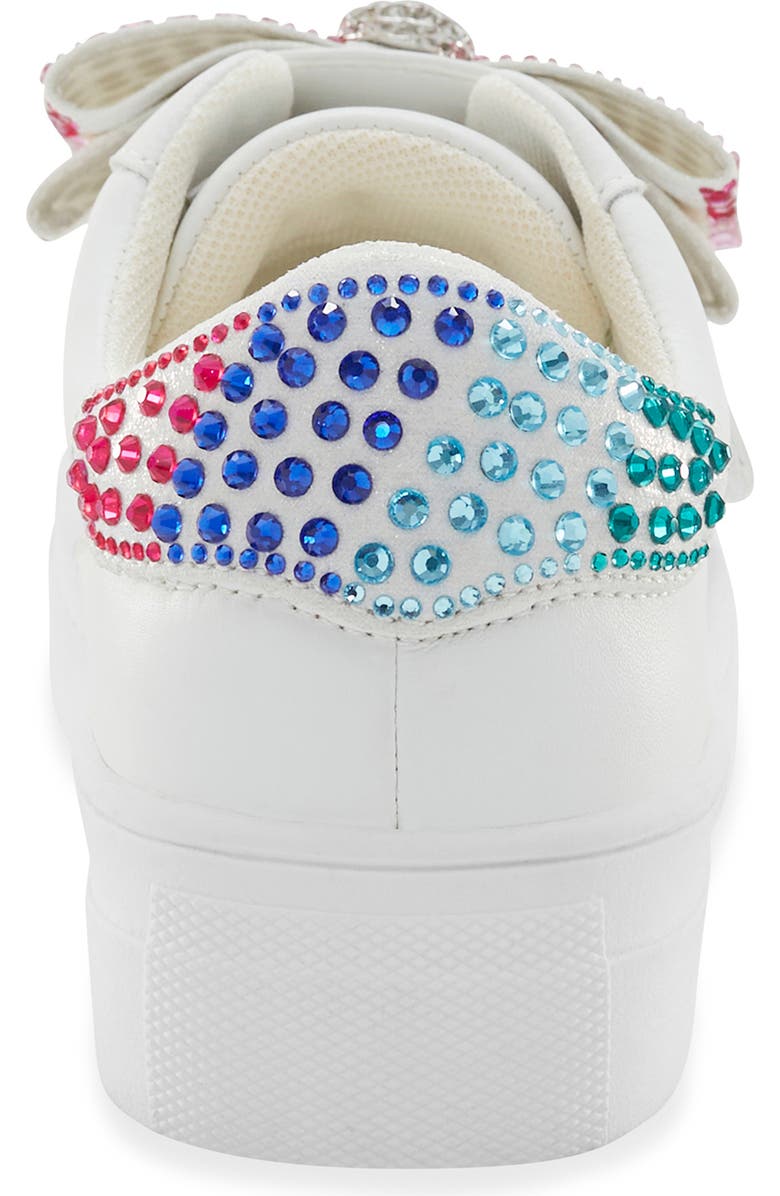 Kurt Geiger London Kids' Mini Laney Bow Sneaker, Alternate, color,