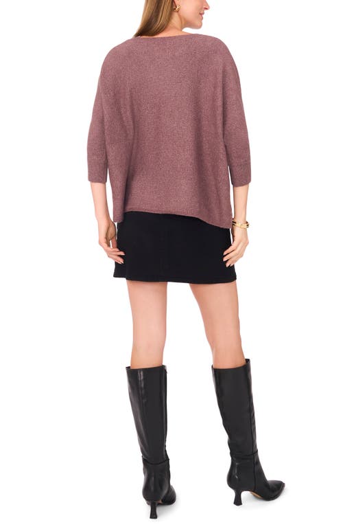 Vince Camuto Dolman Sleeve Sweater In Purple