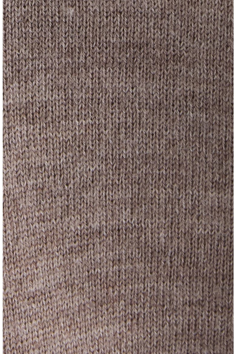 Layered Short Sleeve Wool Polo Sweater, Alternate, color, LIGHT BROWN MELANGE