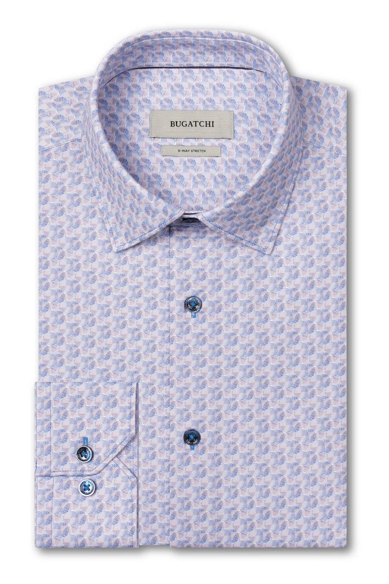 James OoohCotton® Print Button-Up Shirt, Alternate, color, DUSTY PINK