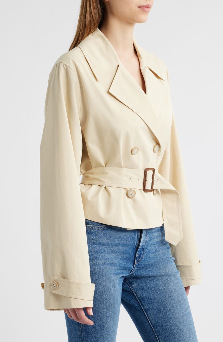The Uniform Short Trench Coat