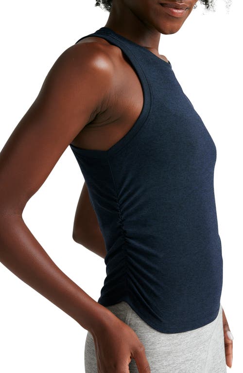 BEYOND YOGA BEYOND YOGA FEATHERWEIGHT YOUR FIT RUCHED TANK TOP