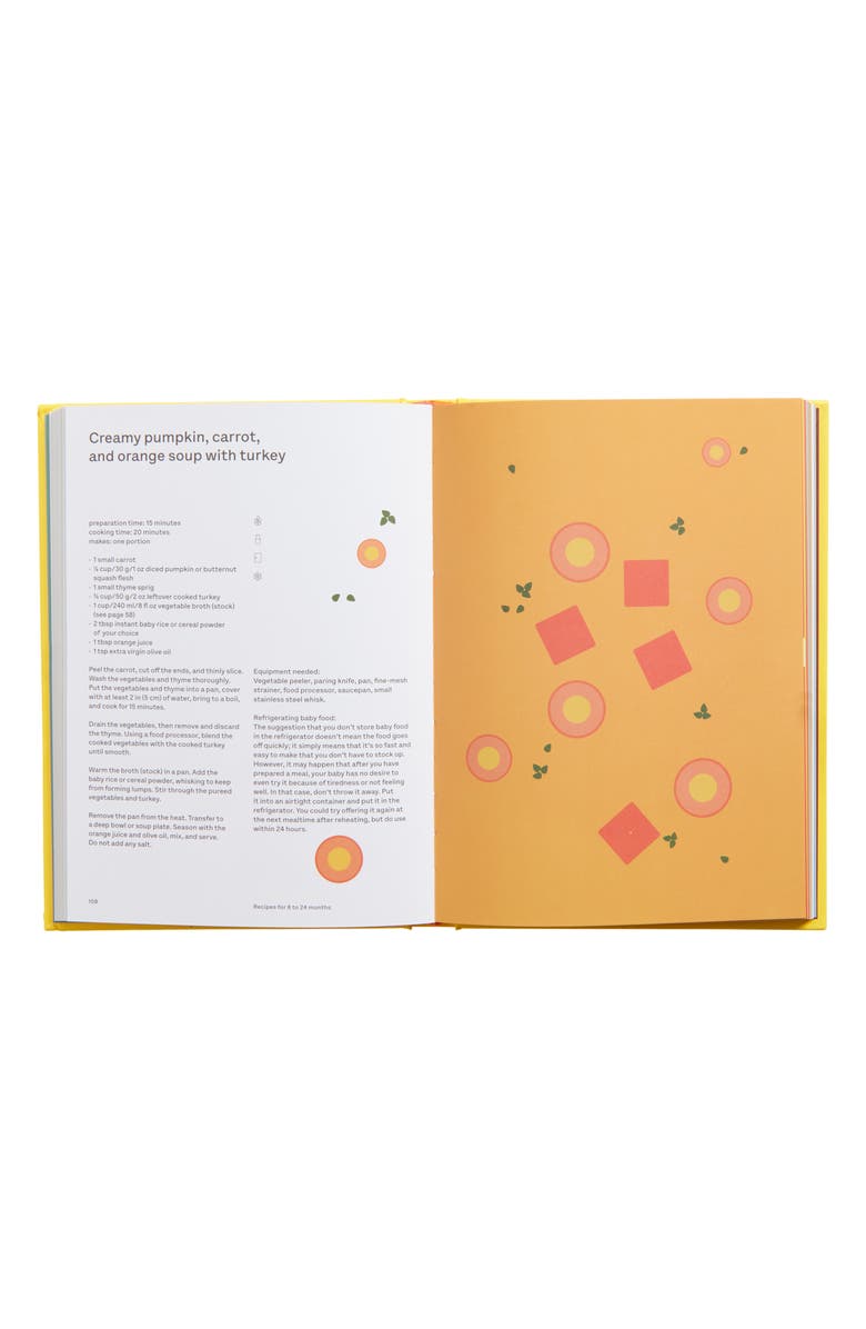 Phaidon Press 'The Silver Spoon: Recipes for Babies' Cookbook, Alternate, color, Yellow