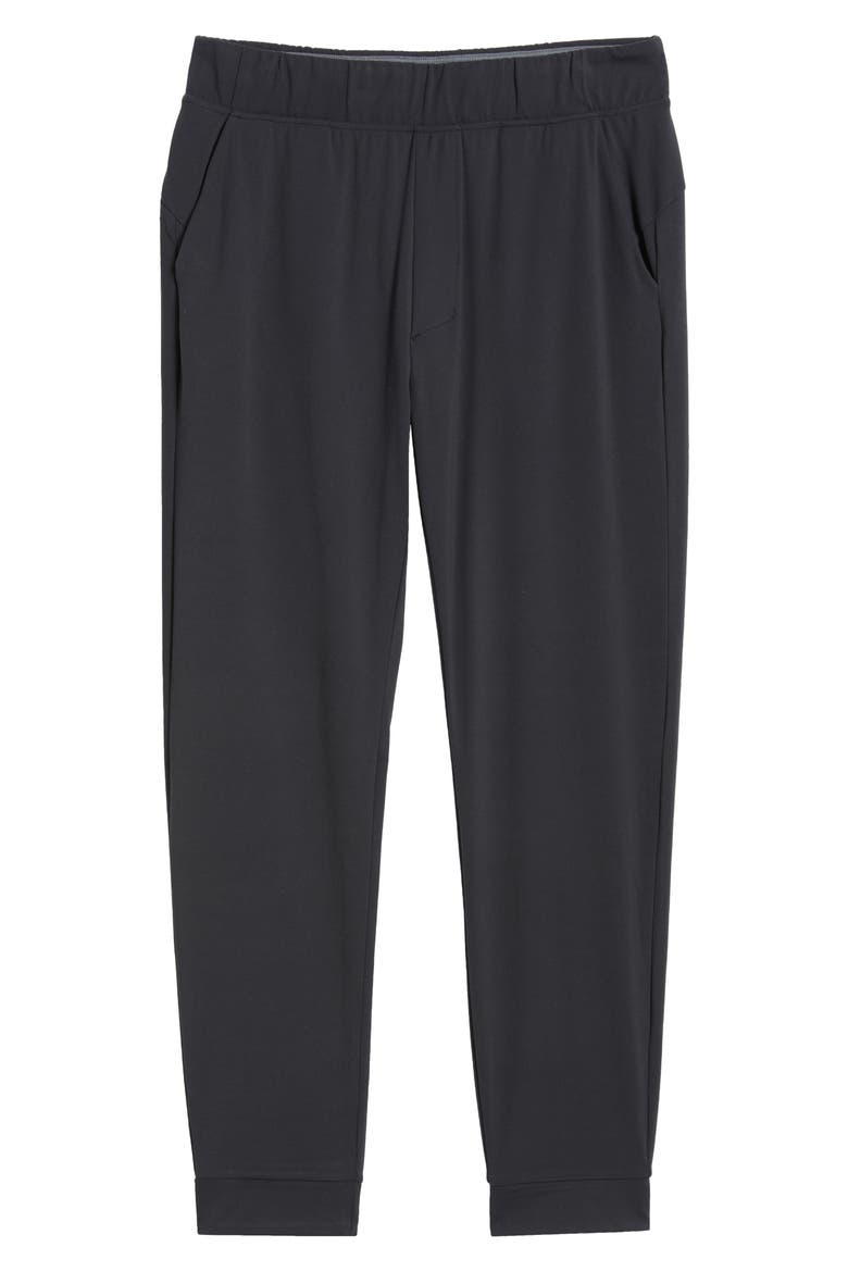 High Mile Stretch Nylon Joggers, Alternate, color, BLACK