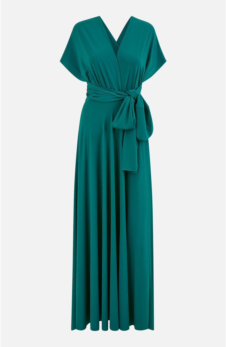 Yumi Jersey Stretch Multiway Maxi Dress, Alternate, color, Green