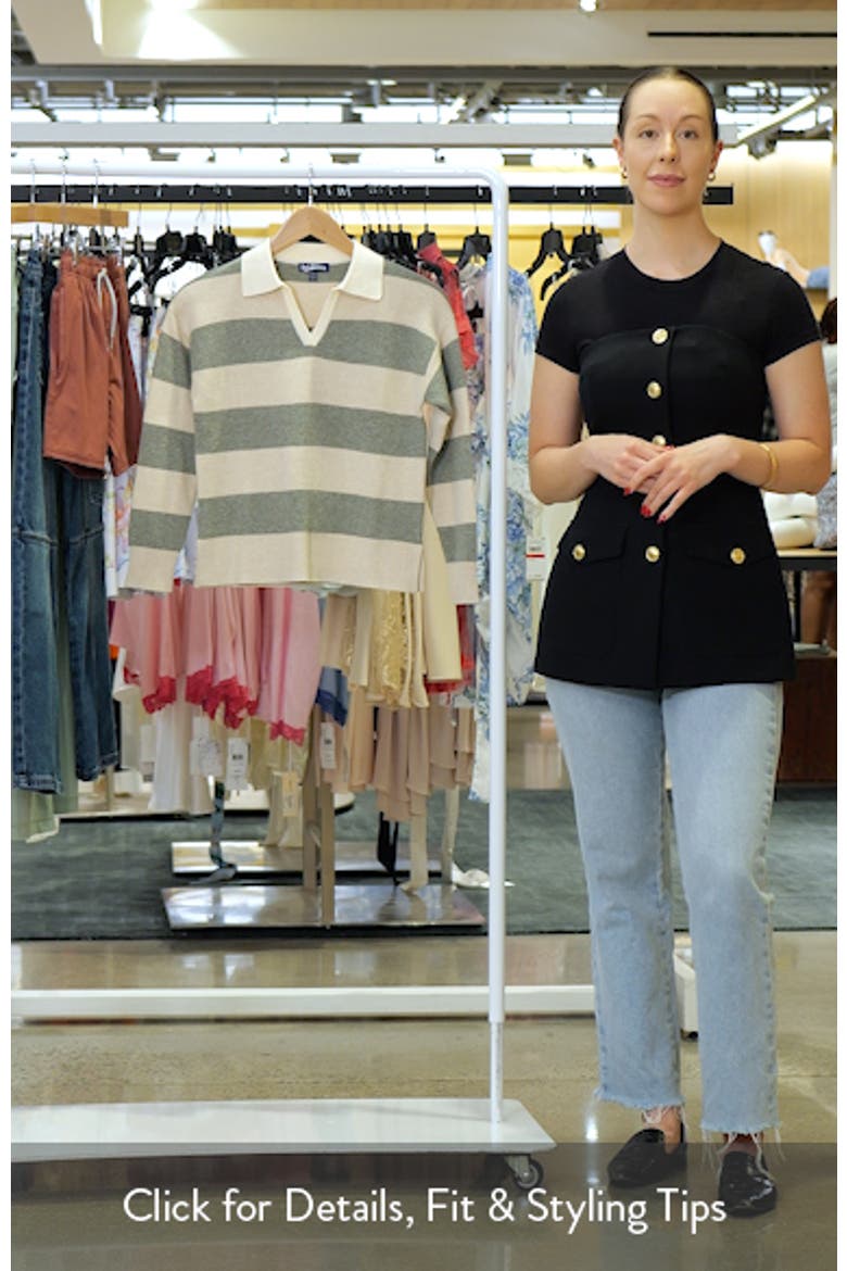 Kids' Stripe Johnny Collar Rugby Sweater video