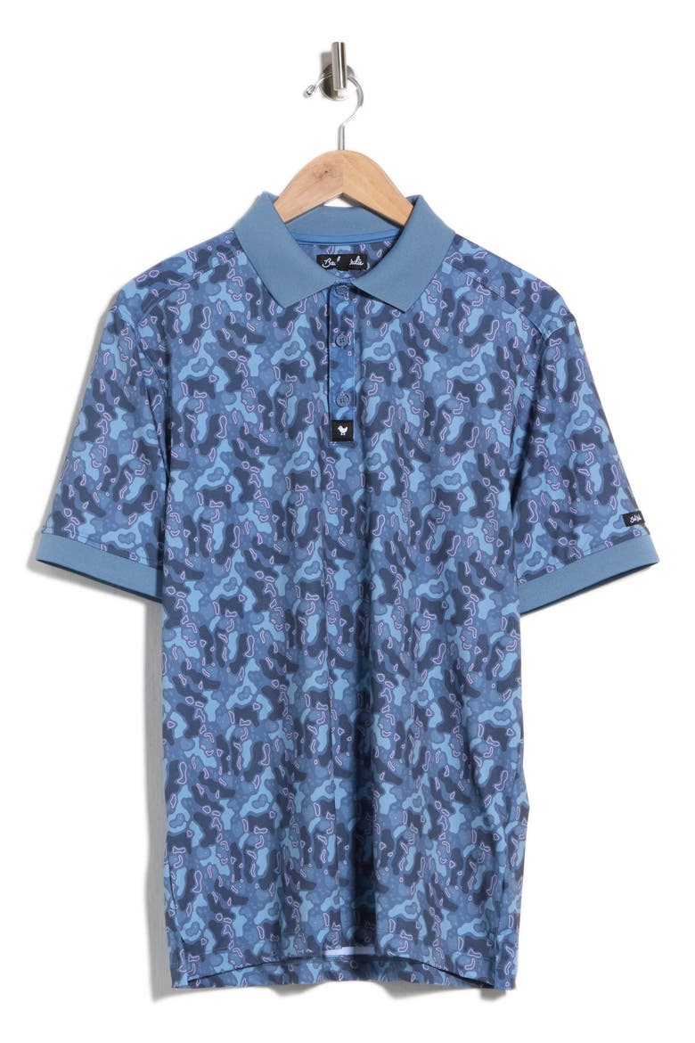 Rib Collar Polo, Alternate, color, TOPOGRAPHIC TRIUMPH