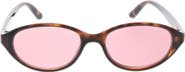 BCBGeneration 51mm Slim Oval Sunglasses