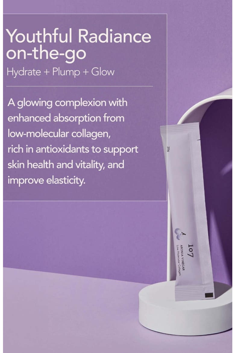 Aronia Vinegar Low Molecular Collagen, Alternate, color, None
