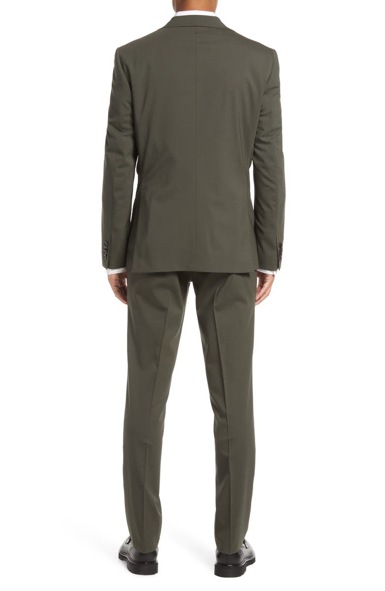 Ted Baker London Roger Extra Slim Fit Stretch Wool Suit, Alternate, color, 