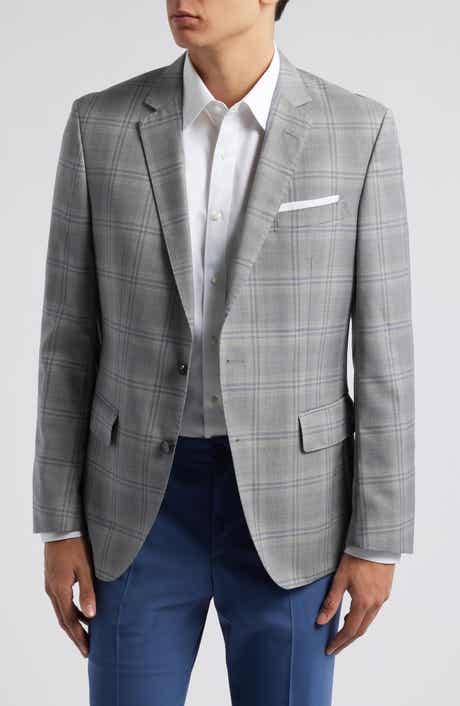 BOSS Hutson Windowpane Check Sport Coat