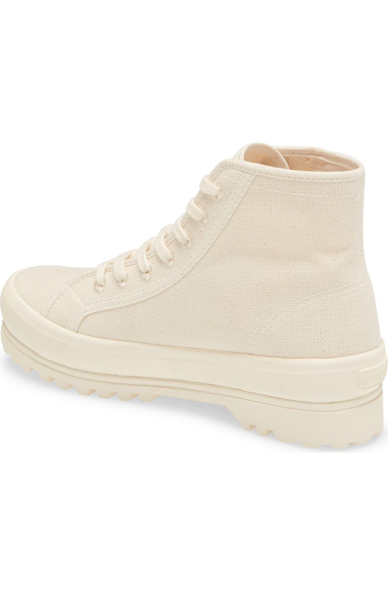 Superga 2341 Alpina Organic Canvas High Top Sneaker, Alternate, color,