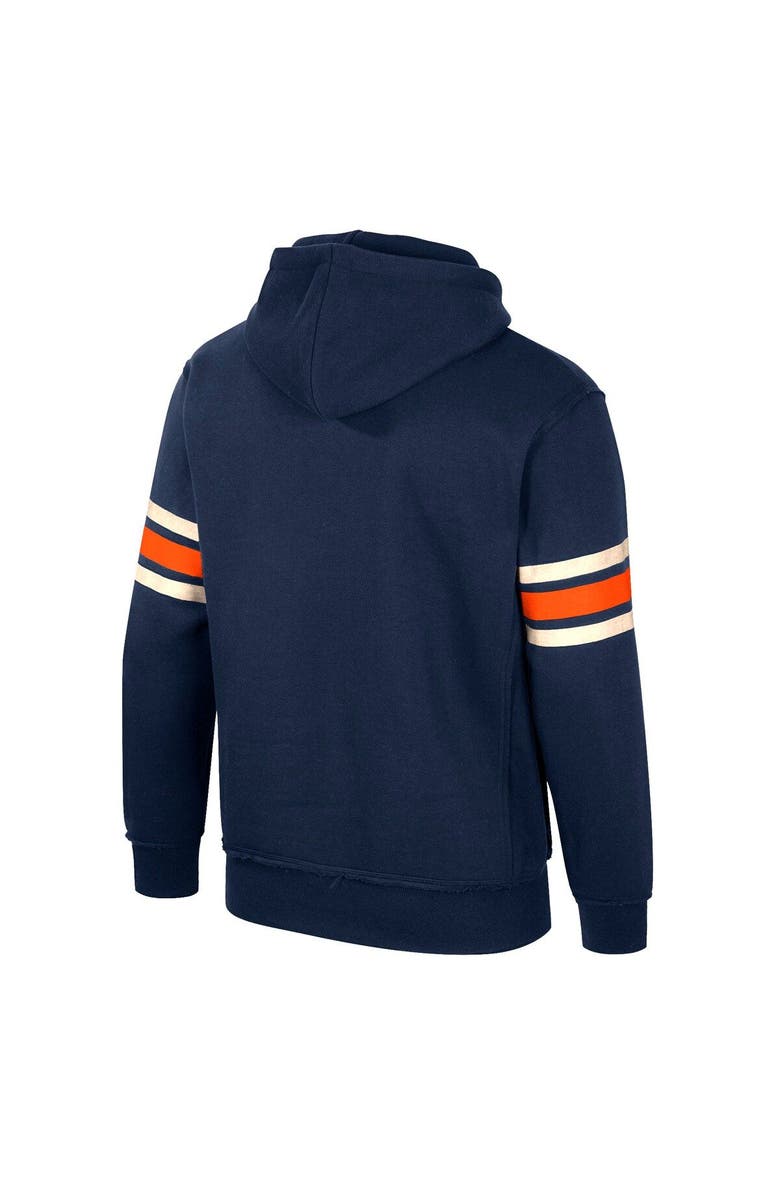 COLOSSEUM Men's Colosseum Navy Auburn Tigers Saluting Pullover Hoodie, Alternate, color, Navy