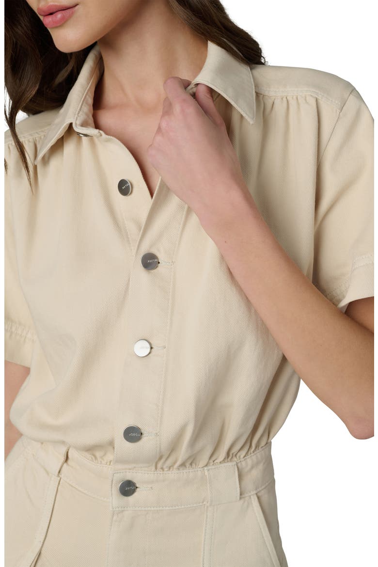 The Sophie Twill Romper, Alternate, color, SANDSHELL