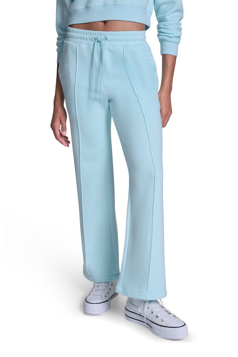 French Terry Front Seam Pants, Main, color, RAINED OUT