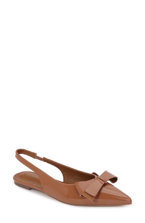 Bow Slingback Flat (Women)