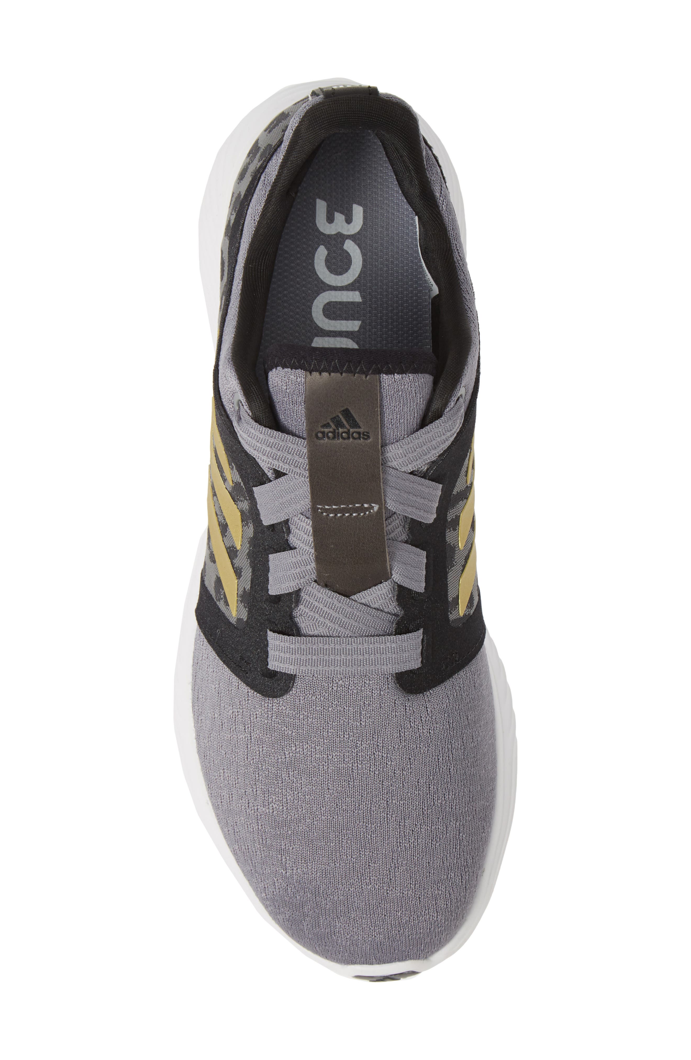 Edge Lux 3 Running Shoe, Alternate, color, GREY/ GOLD METALLIC/ WHITE