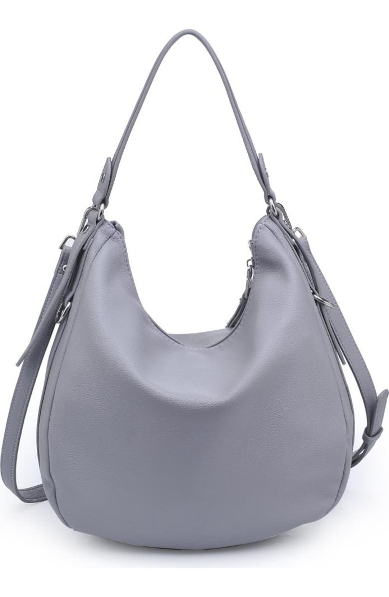 MODA LUXE Marla Hobo, Alternate, color, Grey