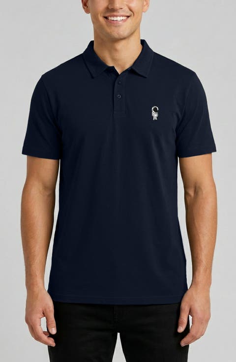 Astronaut Midweight Short Sleeve Polo Shirt