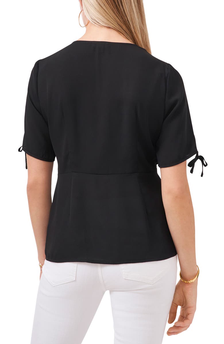 Vince Camuto Front Button Blouse, Alternate, color, 