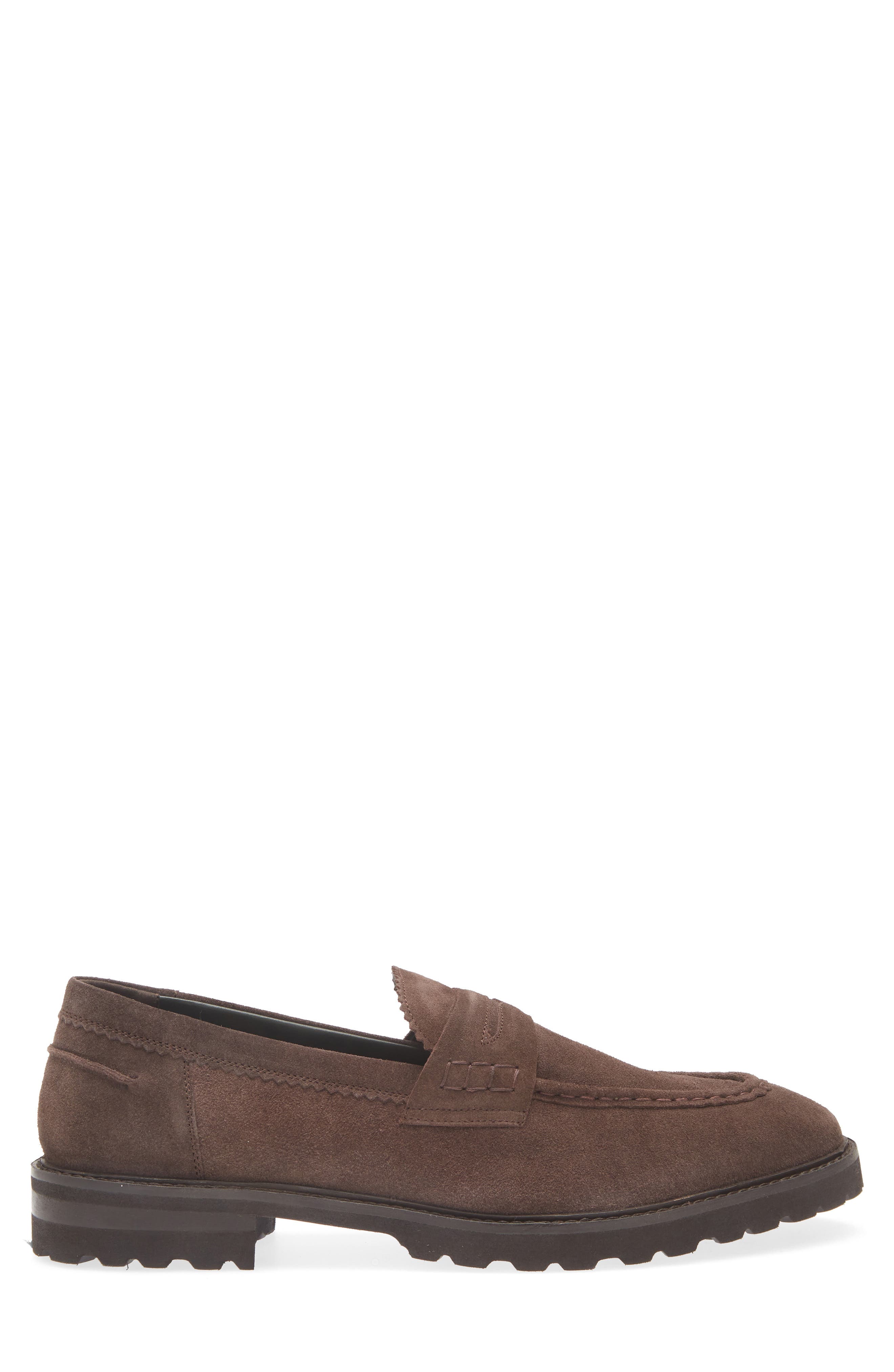 Steve Madden Merced Penny Loafer, Alternate, color, Chocolate